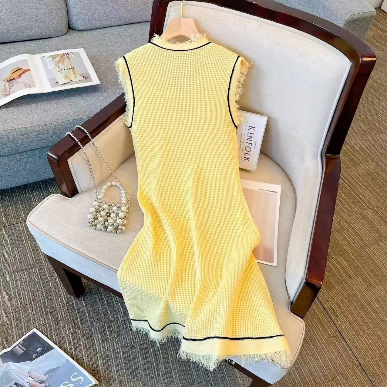 Womens French-style Mature And Elegant Dress
