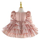 Girl's Light Luxury Minority Princess Piano Performance Costume Western Style
