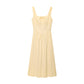 Slim-fit Bow-tied Strap Dress For Women