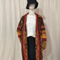 Autumn And Winter European And American Jacquard Retro Ethnic Style Women's Cardigan Version Loose Wool Cardigan