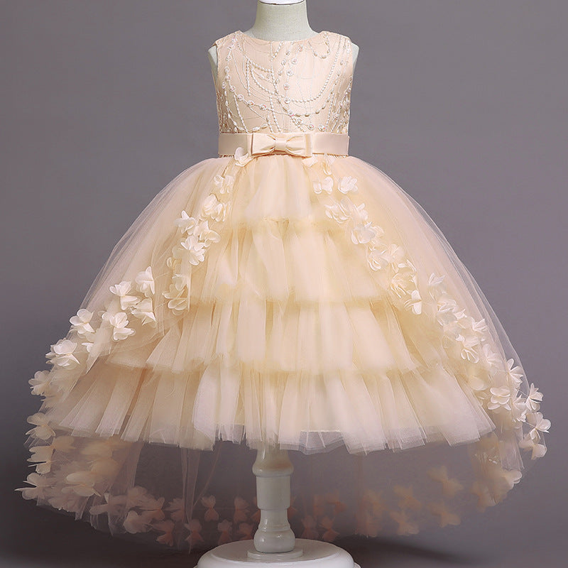 Personalized Girls' Lace Pettiskirt Children's Dress