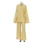 Women's Trousers Casual Two-piece Suit Homewear Can Be Worn Outside