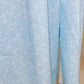 Women's Elegant Bubble Dress Floral Mesh Slit Dress