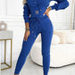 Women's Waist Girdle Sports Hooded Suit