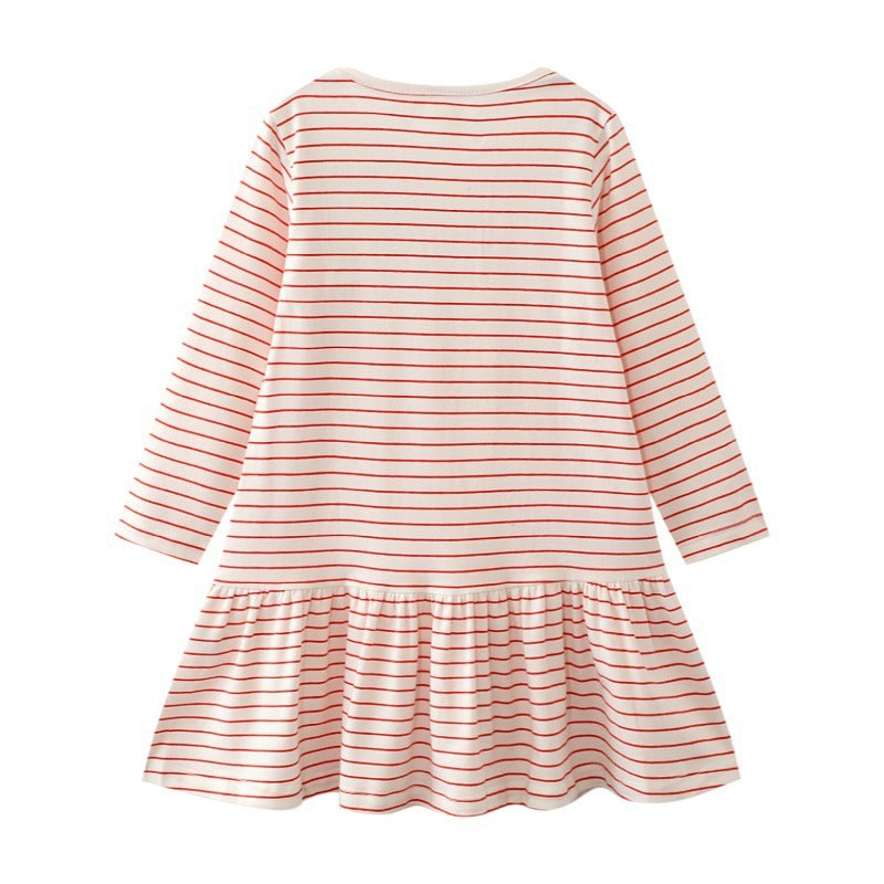 Girls' Fashionable Personality Western Style Dress