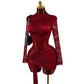 New Stylish Lace Hollow-out Sheer Dress For International Trade