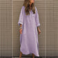 New Autumn And Winter Elegant Solid Color Irregular Dress