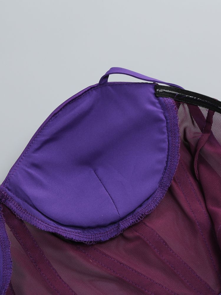 Robe à bretelles en maille pour femme, tendance et tendance