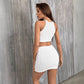 Bikini European And American Pure Desire Sexy Backless Body-hugging Suit