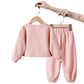 Girls Bear Pullover Hoodie Suit