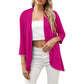 European And American Leisure Printed Knitted Cardigan