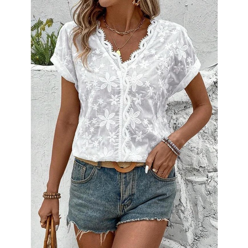 Women's Fashion Solid Color Shirt