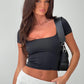 Women's Square Collar Casual T-shirt