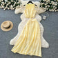 Hollow-out Crocheted Sleeveless Vest Top High Waist Skirt Suit