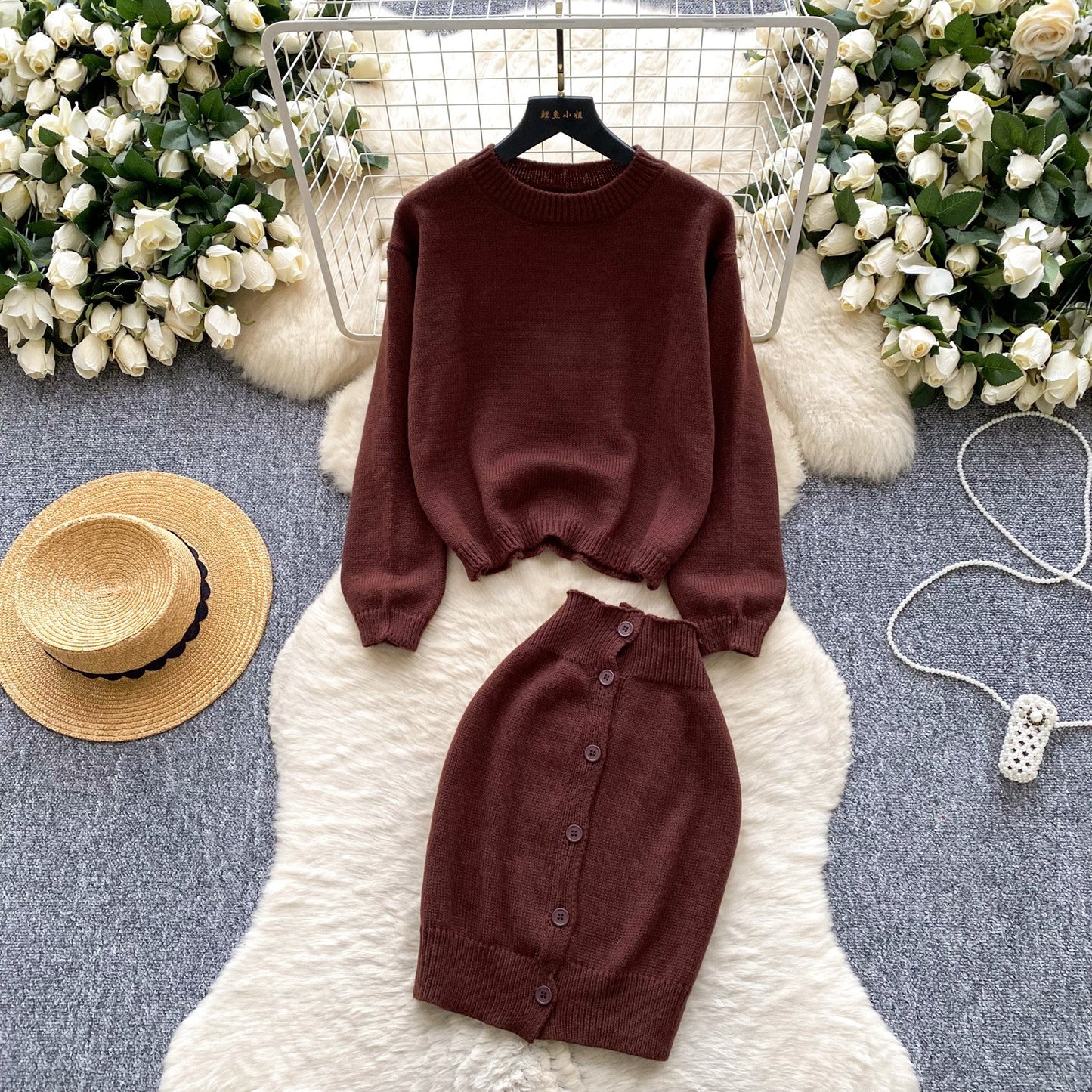 Stylish And Minimalist Sheath Design Womens Suit