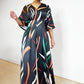 Women's Spring Printing Slim Fit Bodysuit