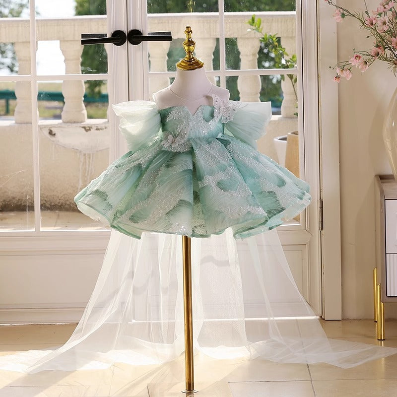 Children's Light Luxury Minority Piano Performance Princess Pettiskirt