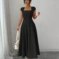 Fashionable And Elegant Slim-fit Tank Dress With A-line Skirt For Women