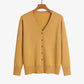 Autumn And Winter New V-neck Knitwear Long-sleeved Cardigan