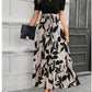 Womens SpringSummer Bestseller Floral Print Crew Neck Dress
