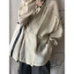 Long Sleeve Sun-protection Overshirt Women's Summer Lace-up Shirt Loose