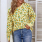 Collision Love Knit Crew Neck Pullover Sweater Women