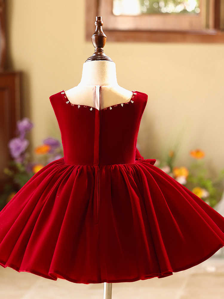Girls' Piano Playing Dress Niche High-end
