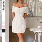 Elegant Off-the-Shoulder Tube Dress For Women