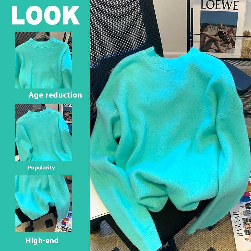 Pull en cachemire pour femme, pull épais