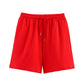 Short Sleeve Double-sided Cloth Sweater Pants