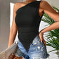 European And American Irregular Shoulder Off-shoulder Vest Camisole Top