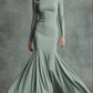 Elegant New Mermaid Dress In British Style