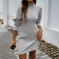 Women's Turtleneck Long Sleeve Dress Sweater