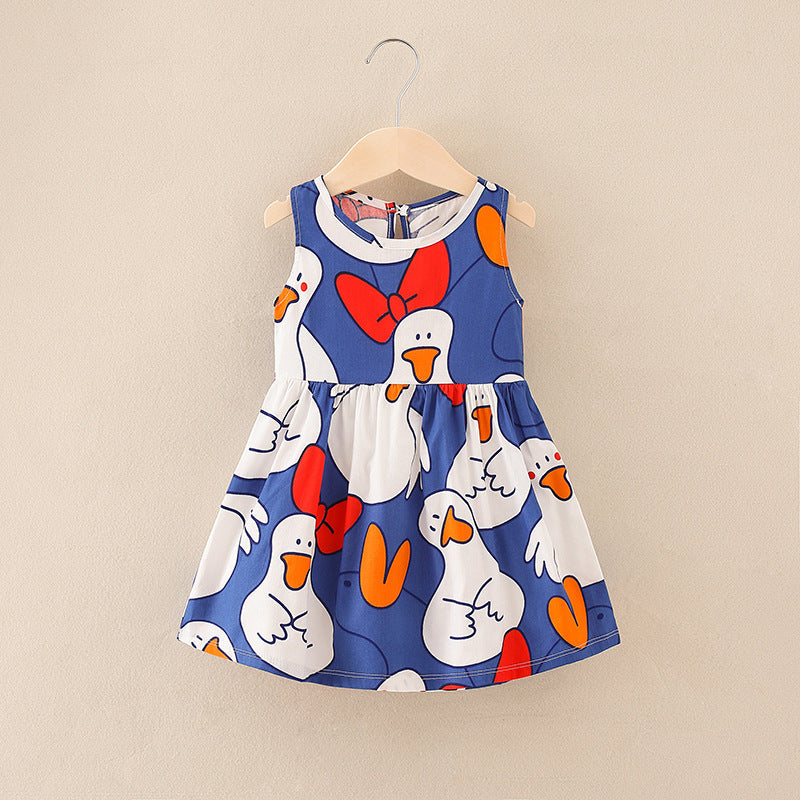 A-line Skirt Girls' Dress Medium And Small