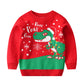 Cotton Double Layer Autumn Winter Christmas Long Sleeved Children's Sweater