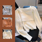 Women's Straight Neck Sweater Knitting Sling