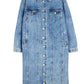 Women's Fashion Wash Retro Slim Denim Top