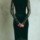 A Slimming, Figure-flattering Dress That Sculpts A Slender Silhouette