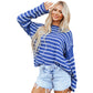 Loose And Warm Knitted Pullover For Women