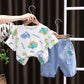 Boys Summer Suit Trendy Korean Style