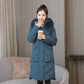 Temperament Slim Women's Warm Pure Color Jacket
