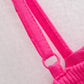 Women's Fashion Bow Trim Short Top Tube Strap