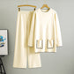 Knitting Suit Women's New Western Style Mid-length