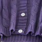 Women's Loose-fitting Outer Twist Sweater Coat