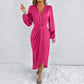 Satin Style Dress High-grade