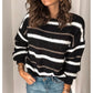 Women commuter loose sweater