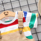 Rainbow Bib Pants Girls Baby Kids