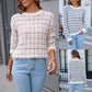 Women's Stitching Fashion Personality All-match Sweater