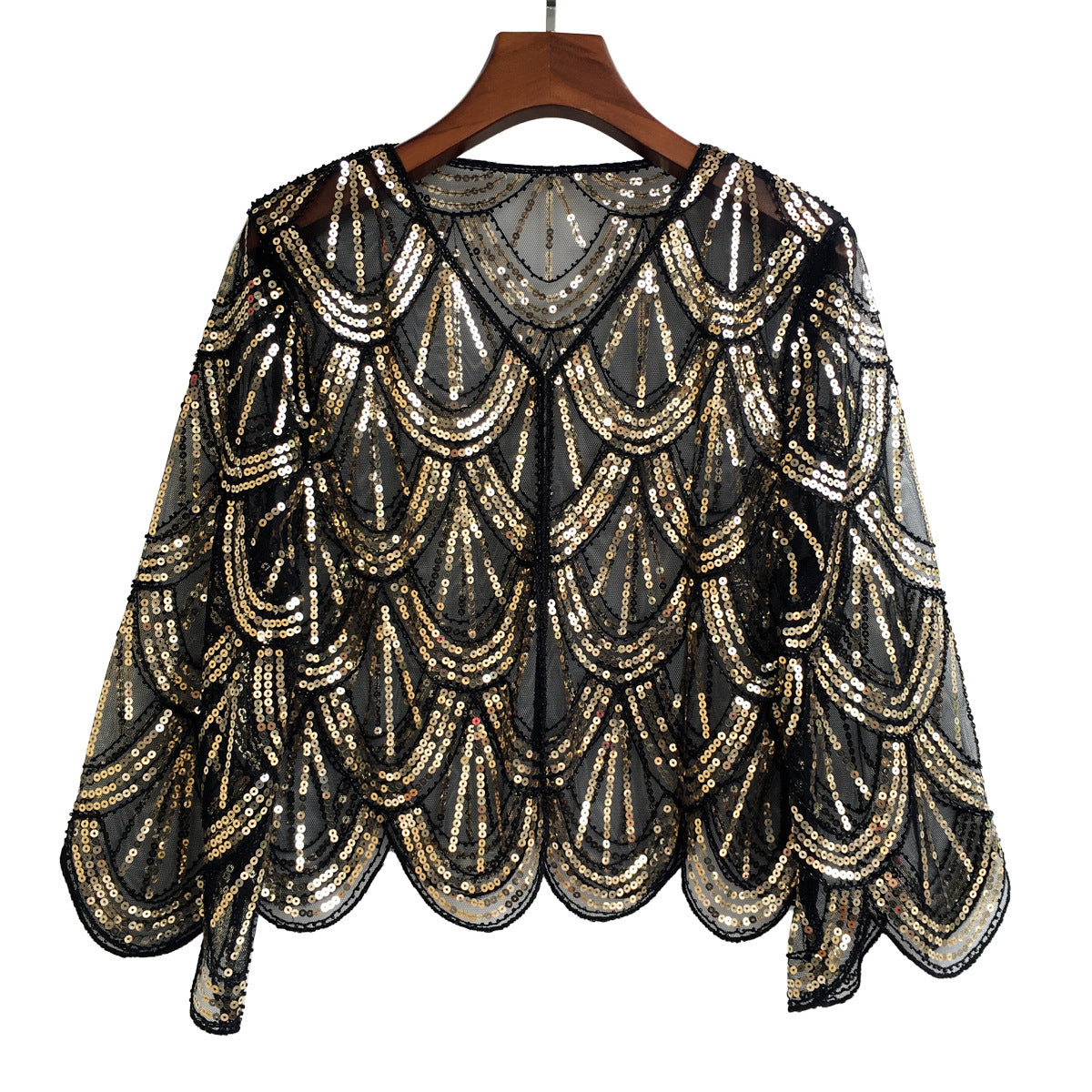 Women's Fashionable All-matching Party Banquet Sequined Coat