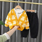 Three-piece Suit Baby Foreign Style Spring And Autumn Coat